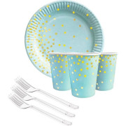 Sets of disposable tableware