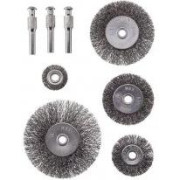 Sets of cleaning brushes for drills