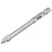 Drills and crowns for glass and tiles