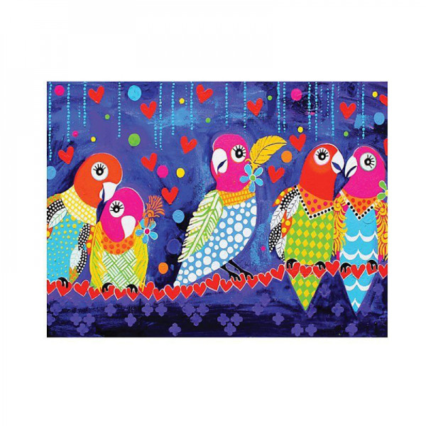 Полотенце кухонное Maxwell Williams Love Birds LOVE HEARTS, хлопок, 50 х 70 см