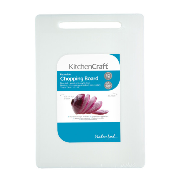 Доска разделочная Kitchen Craft, пластик, 35 x 25 см