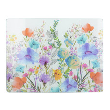 Доска стеклянная CreativeTops Meadow Floral, 40 x 30 см