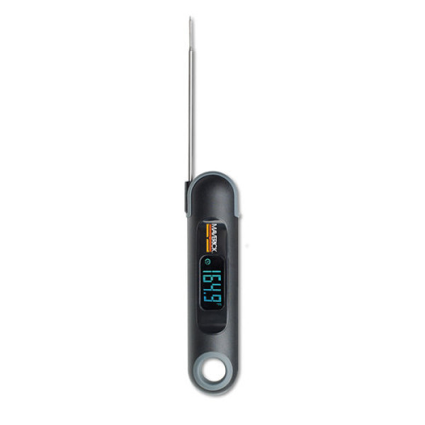 Maverick housewares digital probe thermometer for meat, with a timer, foldable