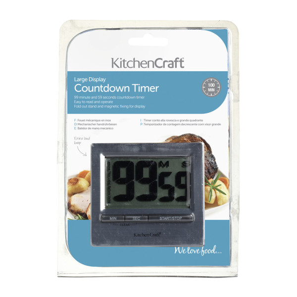 Таймер кухонный Kitchen Craft, 8,5х8 см