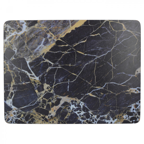 Набор подставок под тарелки CreativeTops Navy Marble, 30 x 23 см, 6 шт.