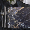 Набор подставок под тарелки CreativeTops Navy Marble, 30 x 23 см, 6 шт.
