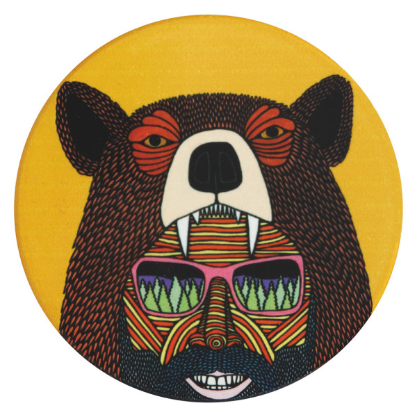 Підставка під кухоль Maxwell Williams Bear Man MULGA, фарфор, діаметр 10 см