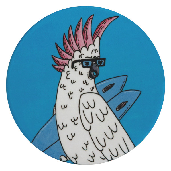 Підставка під кухоль Maxwell Williams Cockatoo MULGA, фарфор, діаметр 10 см