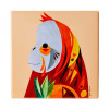 Підставка під кухоль Maxwell Williams Orangutan PETE CROMER, кераміка, 9,5 х 9,5 см