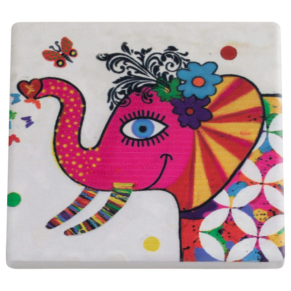 Maxwell Williams Princess SMILE mug stand, ceramic, 9.5 x 9.5 cm