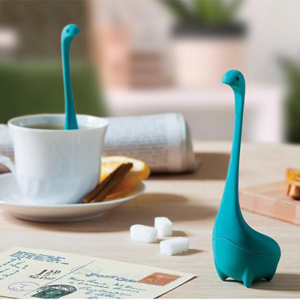 Container for brewing tea OTOTO Baby Nessie, purple