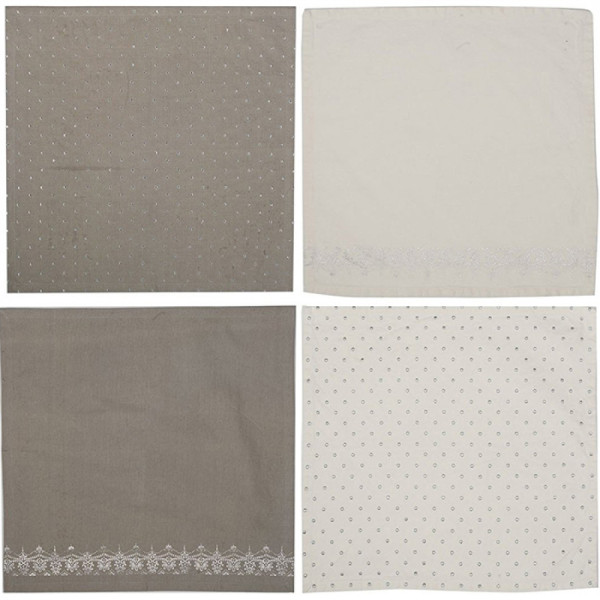 CreativeTops Ditsy Floral napkin set, 100% cotton, 4 pcs.