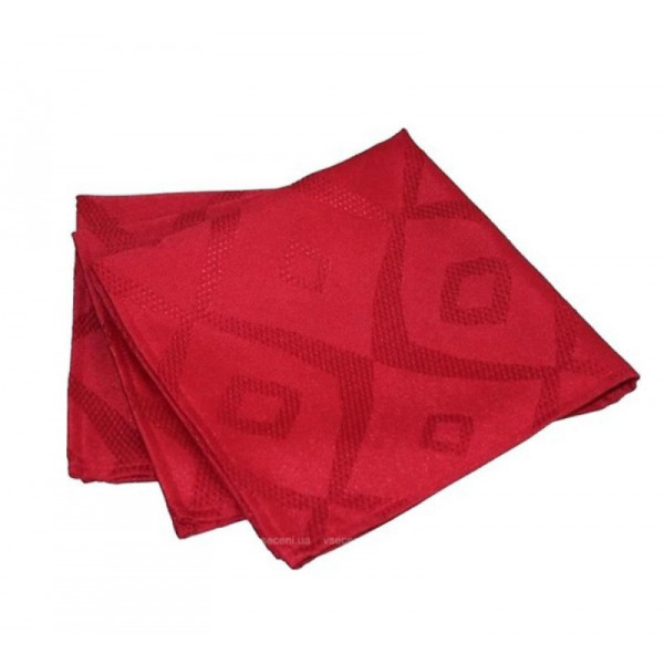 Set of napkins Tradilinge Brunch Rouge (burgundy), 100% polyester, 45x45 cm, 3 pcs.