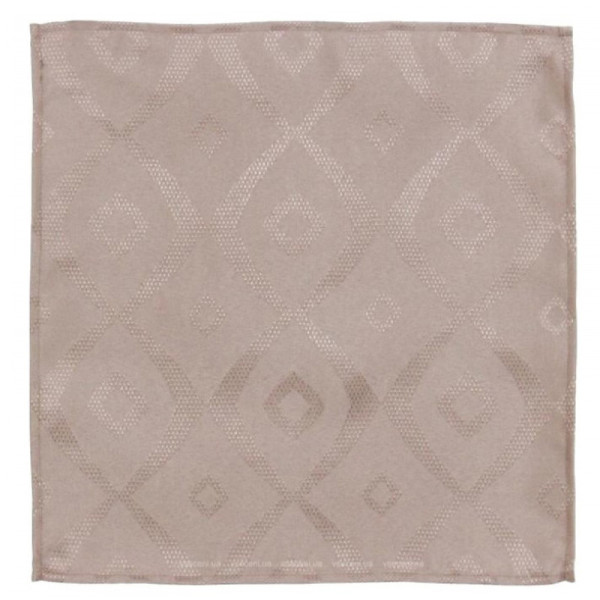Set of napkins Tradilinge Brunch Taupe (dark gray), 100% polyester, 45x45 cm, 3 pcs.