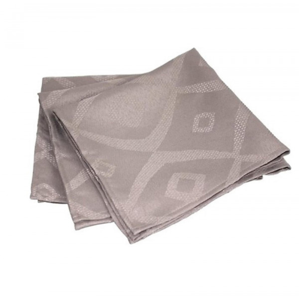 Set of napkins Tradilinge Brunch Taupe (dark gray), 100% polyester, 45x45 cm, 3 pcs.