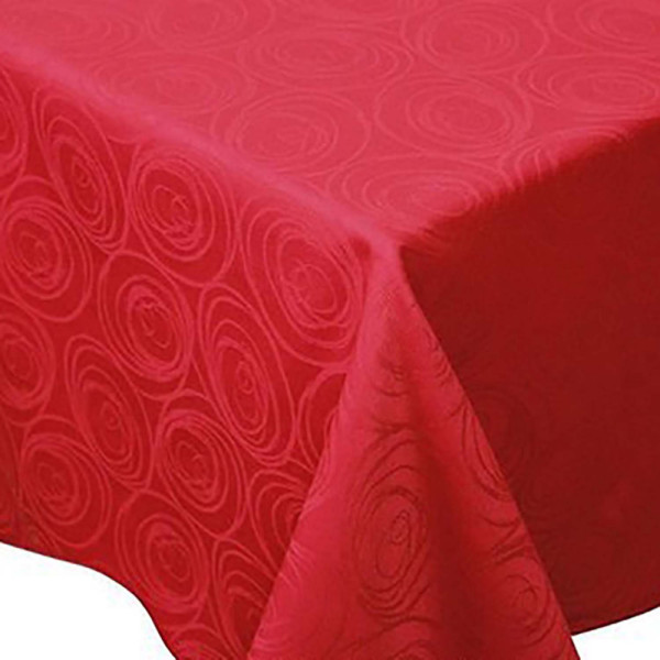 Набор салфеток Tradilinge Spirale Rouge (бордо), 100% хлопок, 45х45 см, 3 шт.