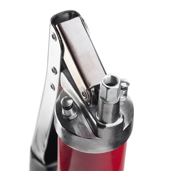 Шприц для смазки двухплунжерный 600см3 с гибким шлангом. Intertool HT-0060