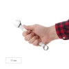 Combination spanner 17 mm, CrV, coating Satin-chrome PROF DIN3113 Intertool XT-1017