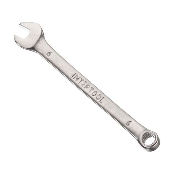 Ключ комбінований 6 мм CrV Intertool HT-1206