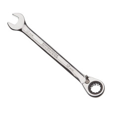 Wrench combined with ratchet 12 mm, CrV, PROF DIN3113 Intertool XT-1312