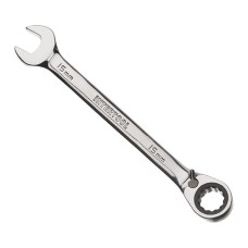 Wrench combined with ratchet 15 mm, CrV, PROF DIN3113 Intertool XT-1315
