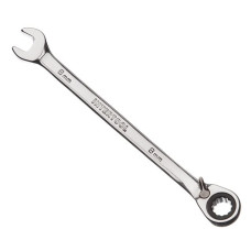 Wrench combined with a ratchet 8 mm, CrV, PROF DIN3113 Intertool XT-1308