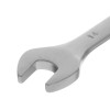 Intertool XT-1414 14 mm hinged angle spanner, CrV, satin-chrome coating
