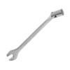 Intertool XT-1414 14 mm hinged angle spanner, CrV, satin-chrome coating