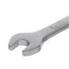Intertool XT-1408 8 mm hinged angle spanner, CrV, satin-chrome finish