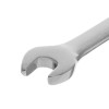 Intertool XT-1409 9 mm hinged angle spanner, CrV, satin-chrome finish