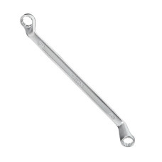 Open-end wrench 12-13 mm, CrV, satin-chrome coating PROF DIN3113 Intertool XT-1212