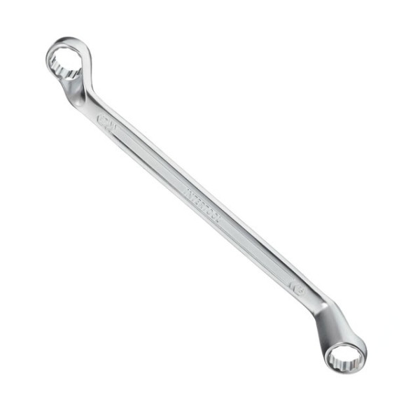 Cap wrench 16-17 mm CrV, satin-chrome coating PROF DIN3113 Intertool XT-1216