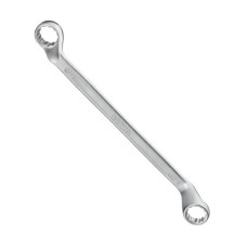 Open-end wrench 20-22 mm CrV, satin-chrome coating PROF DIN3113 Intertool XT-1220