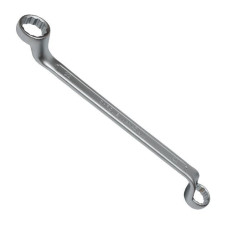 Open-end wrench 8-9 mm, CrV, satin-chrome coating PROF DIN3113 Intertool XT-1208