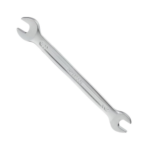 Wrench 10-11 mm Cr-V, satin-chrome coating; PROF DIN3113 Intertool XT-1110