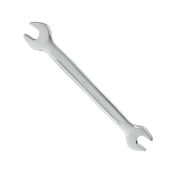 Angle wrench 12-13 mm CrV, satin-chrome coating PROF DIN3113 Intertool XT-1112