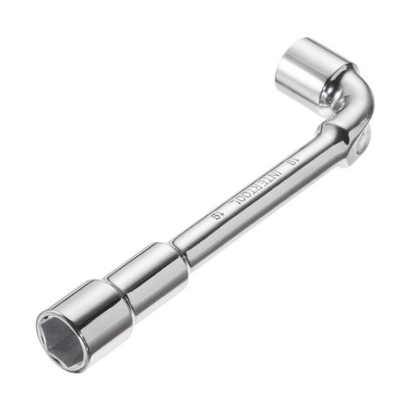 Ключ торцевий з отвором L-подібний 19 мм Intertool HT-1619