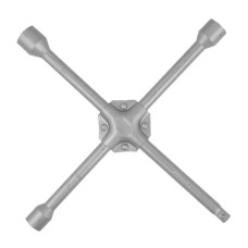 Ключ балонний хрестовий посилений, 14x 355 м, D=16 мм, 17, 19, 1/2, 21 мм Intertool HT-1604