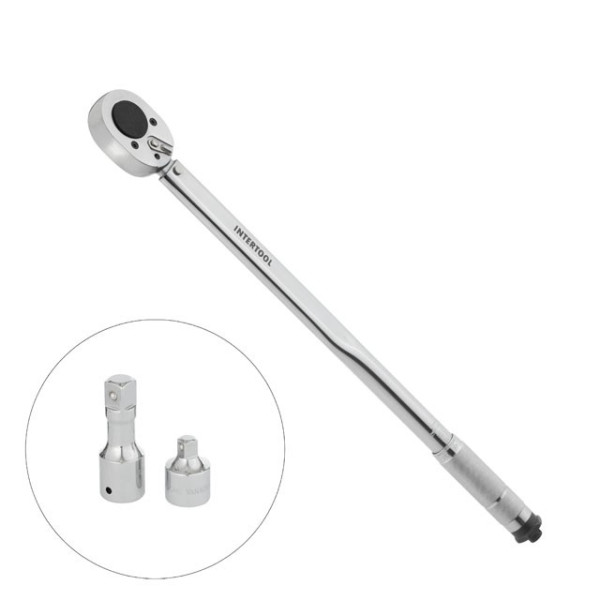 Torque wrench 3/4, 70-420 Nm, adapter 3/4*1/2'