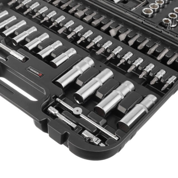Набір інструментів 1/2; 1/4, 94 одиниць, Cr-V Intertool ET-8094