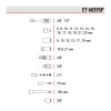 Intertool ET-6039SP 3/8, 39 Piece Tool Set