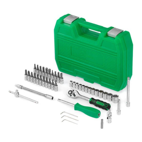 Набор инструментов, 46 единиц, 1/4 Intertool ET-6046SP