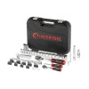 Tool set 73 units STORM, 1/2, 1/4, Cr-V Intertool ET-8073