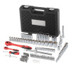 Tool set Cr-V 1/2, 1/4, 108 units Intertool ET-6108