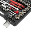 Tool set Cr-V 1/2, 1/4, 108 units Intertool ET-6108