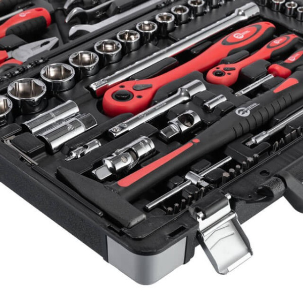 Toolkit Professional 1/2; 1/4, 78 units Intertool ET-7078