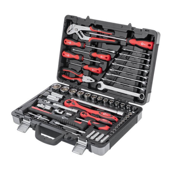 Toolkit Professional 1/2; 1/4, 78 units Intertool ET-7078