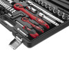 Professional tool set, 1/2; 1/4, 72 units CrV Intertool ET-6072