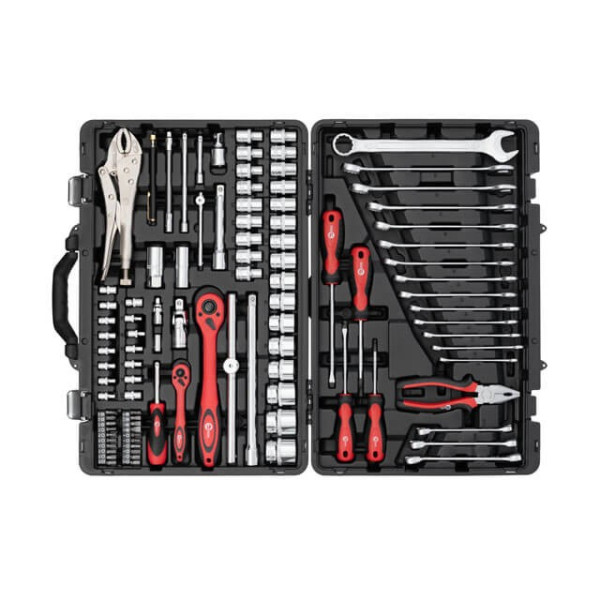 Professional tool set, 1/4; 1/2, 101 units Intertool ET-7101