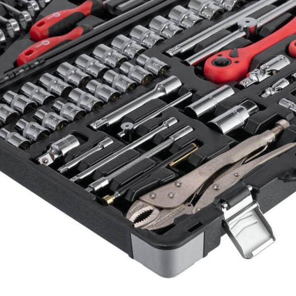 Professional tool set, 1/4; 1/2, 101 units Intertool ET-7101
